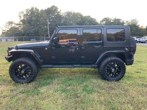 2008 Jeep Wrangler Unlimited for sale at Daniel Used Auto Sales in Dallas GA