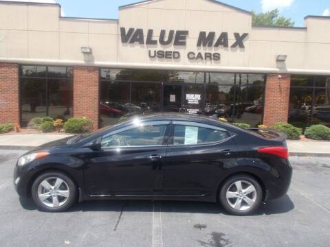 2013 Hyundai Elantra for sale at ValueMax Used Cars in Greenville NC