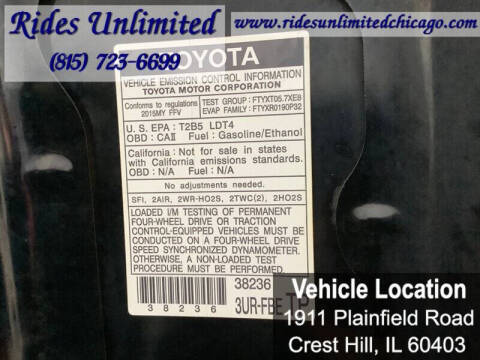 2015 Toyota Sequoia Limited