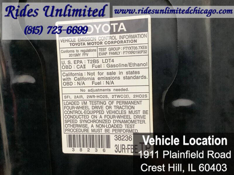 2015 Toyota Sequoia Limited