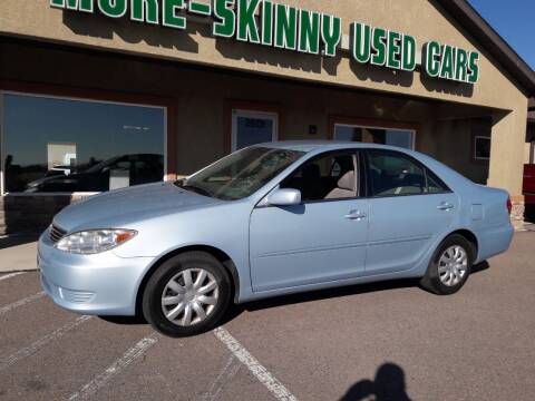 2006 Toyota Camry for sale at More-Skinny Used Cars in Pueblo CO