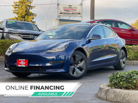 2020 Tesla Model 3 for sale at Real Deal Cars in Everett WA