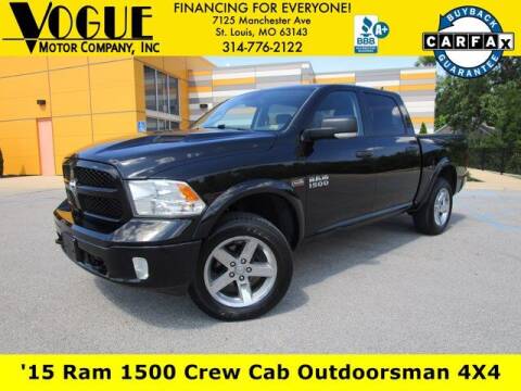 2015 RAM Ram Pickup 1500 for sale at Vogue Motor Company Inc in Saint Louis MO