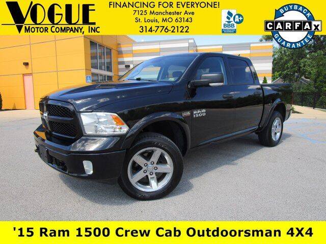 2015 RAM 1500 for sale at Vogue Motor Company Inc in Saint Louis MO