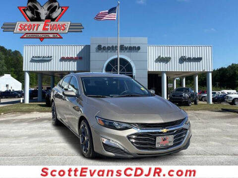 2022 Chevrolet Malibu for sale at SCOTT EVANS CHRYSLER DODGE in Carrollton GA