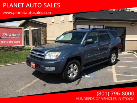 2005 Toyota 4Runner for sale at PLANET AUTO SALES in Lindon UT