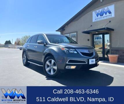2010 Acura MDX for sale at Western Mountain Bus & Auto Sales in Nampa ID