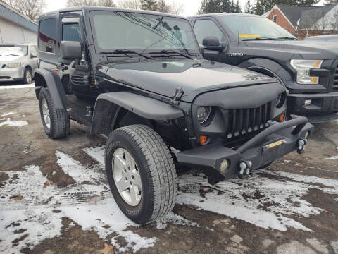 2013 Jeep Wrangler for sale at Peter Kay Auto Sales in Alden NY