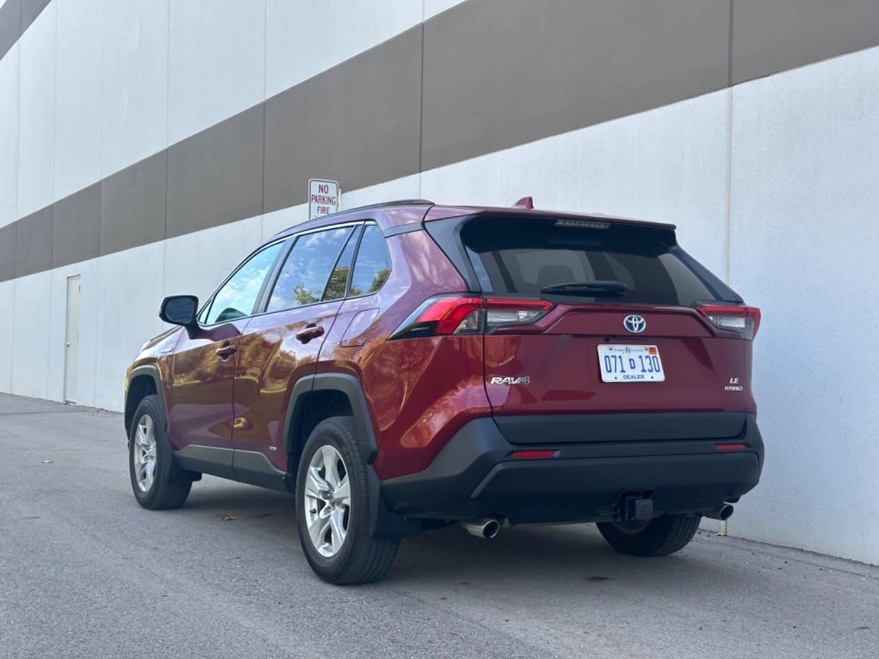 2021 Toyota RAV4 Hybrid for sale at Phoenix Motor Co in Romulus, MI