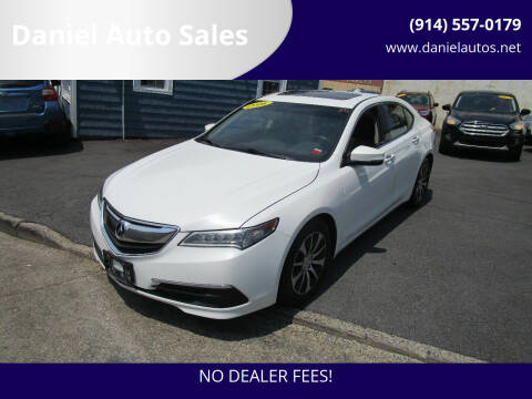 2016 Acura TLX for sale at Daniel Auto Sales in Yonkers NY
