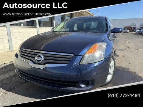2009 Nissan Altima for sale at Autosource LLC in Columbus OH