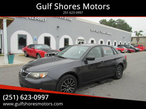 2008 Subaru Impreza for sale at Gulf Shores Motors in Gulf Shores AL
