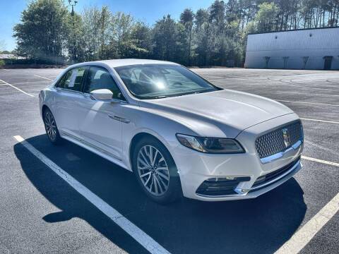 2017 Lincoln Continental for sale at CU Carfinders in Norcross GA