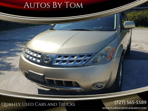 2006 Nissan Murano for sale at Autos by Tom in Largo FL