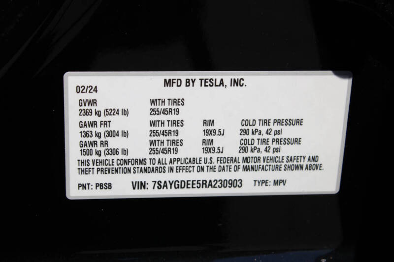 2024 Tesla Model Y Long Range