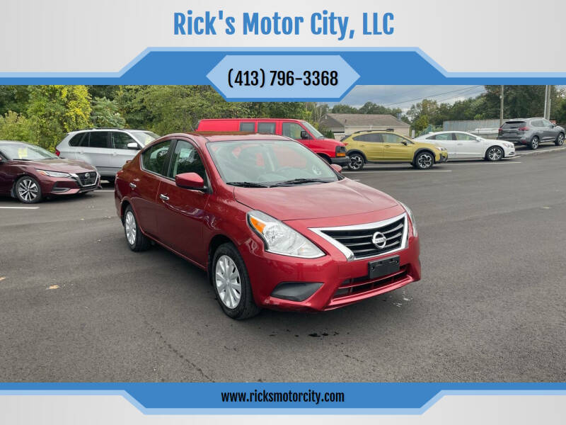 2018 Nissan Versa for sale at Rick's Motor City, LLC in Springfield MA