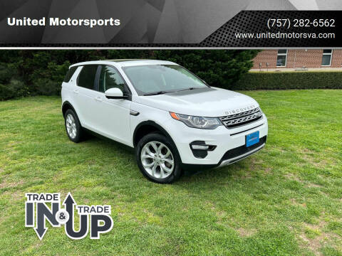 2016 Land Rover Discovery Sport for sale at United Motorsports in Virginia Beach VA