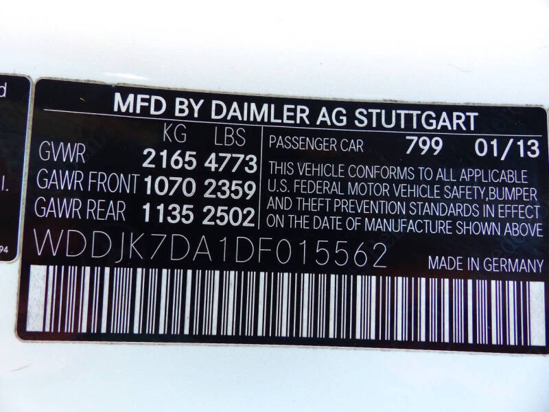 2013 Mercedes-Benz SL-Class SL 550