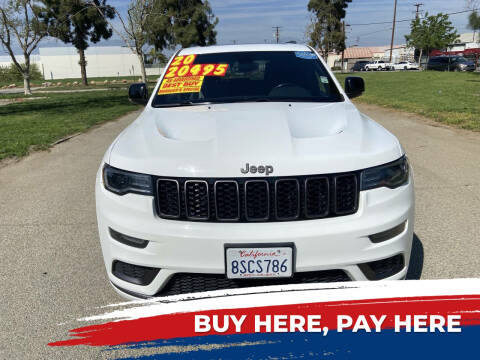 2020 Jeep Grand Cherokee for sale at CoCo Auto Sales in South El Monte CA