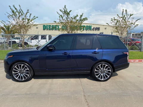 2018 Land Rover Range Rover for sale at Diesel Of Houston in Houston TX