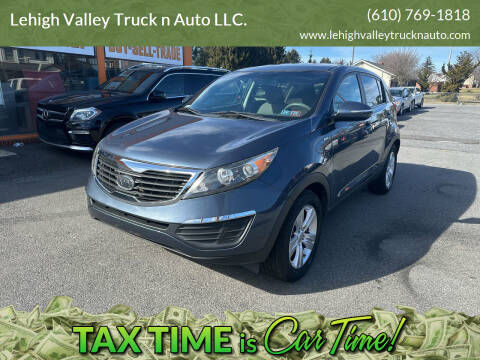 2012 Kia Sportage for sale at Lehigh Valley Truck n Auto LLC. in Schnecksville PA