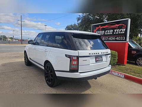 2016 Land Rover Range Rover Supercharged