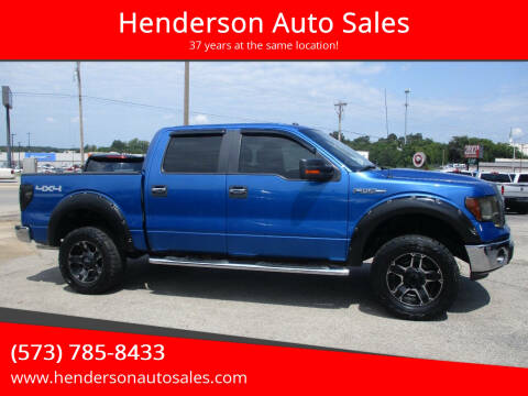 2013 Ford F-150 for sale at Henderson Auto Sales in Poplar Bluff MO