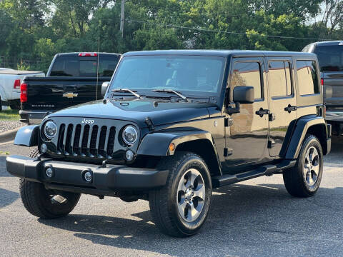 2017 Jeep Wrangler Unlimited for sale at North Imports LLC in Burnsville MN