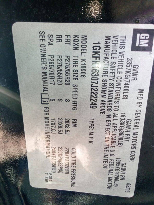 2007 GMC Yukon XL SLT