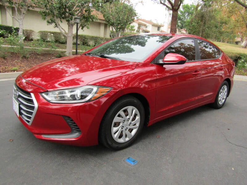 2017 Hyundai Elantra for sale at E MOTORCARS in Fullerton CA