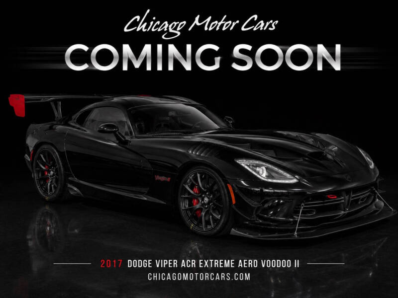 2017 Dodge Viper GTC