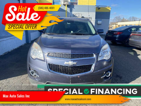 2014 Chevrolet Equinox for sale at Max Auto Sales Inc in Warren MI