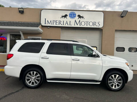 2008 Toyota Sequoia for sale at Imperial Motors in Plainville CT