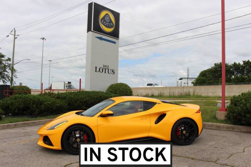 2024 Lotus Emira for sale at Peninsula Motor Vehicle Group in Oakville NY