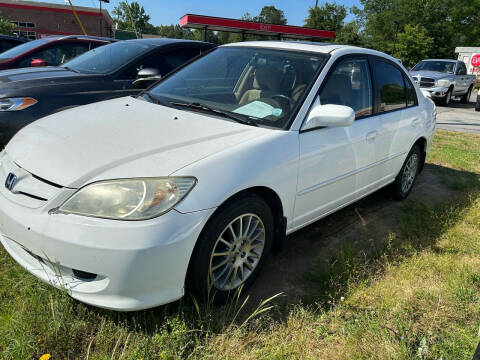 2005 Honda Civic for sale at BRYANT AUTO SALES in Bryant AR