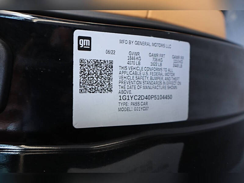 2023 Chevrolet Corvette Stingray