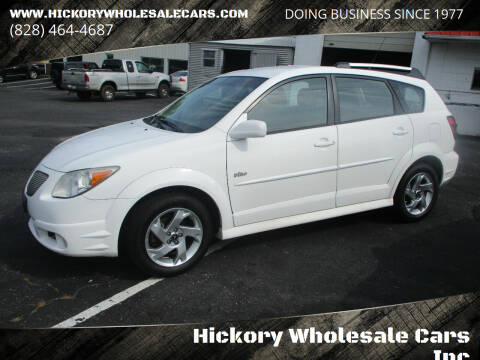 2008 Pontiac Vibe for sale at Hickory Wholesale Cars Inc in Newton NC