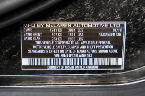 2020 McLaren 720S Spider Luxury