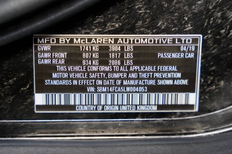 2020 McLaren 720S Spider Luxury