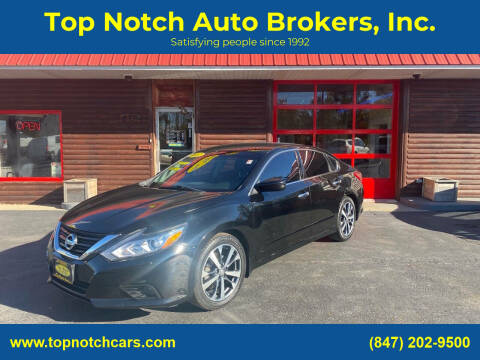 2017 Nissan Altima for sale at Top Notch Auto Brokers, Inc. in McHenry IL