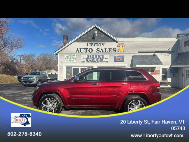 2021 Jeep Grand Cherokee for sale at Liberty Auto Sales Inc. in Fair Haven VT