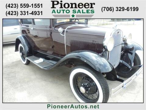 1931 Ford Model A for sale at PIONEER AUTO SALES LLC in Cleveland TN