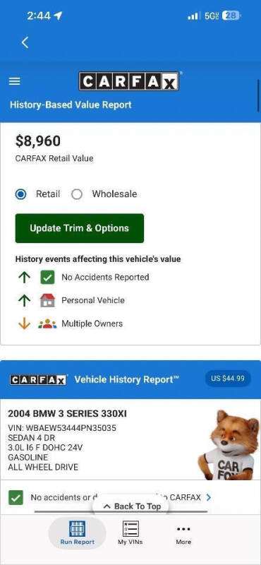 2004 BMW 3 Series 330xi
