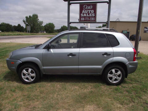 2007 Hyundai Tucson for sale at Don's Auto Sales in Silver Creek NE