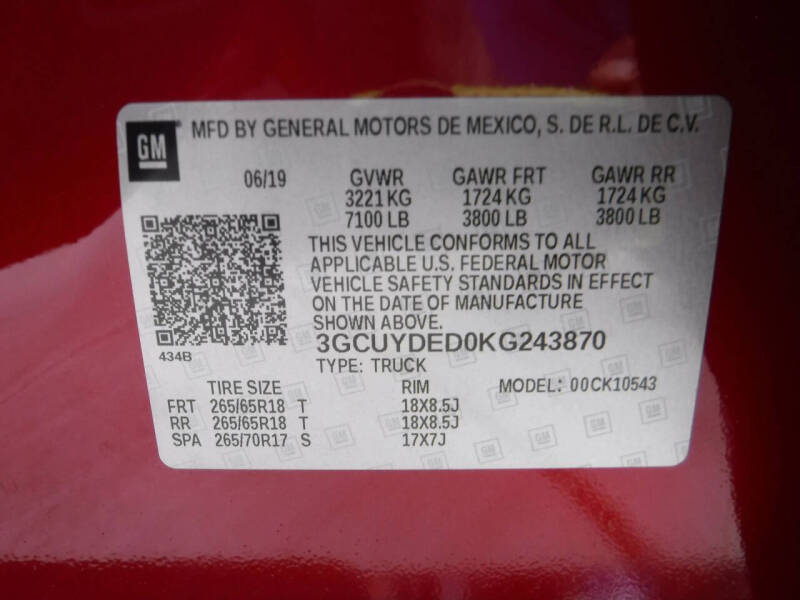 2019 Chevrolet Silverado 1500