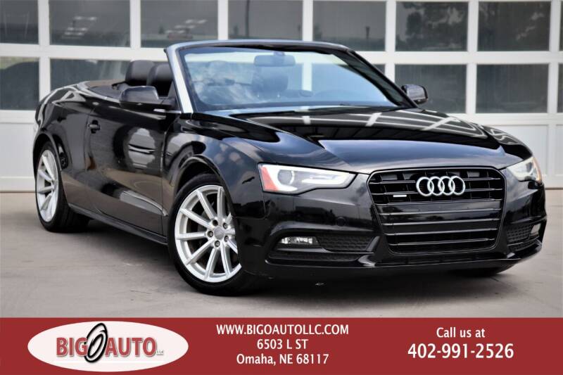 2016 Audi A5 for sale at Big O Auto LLC in Omaha NE