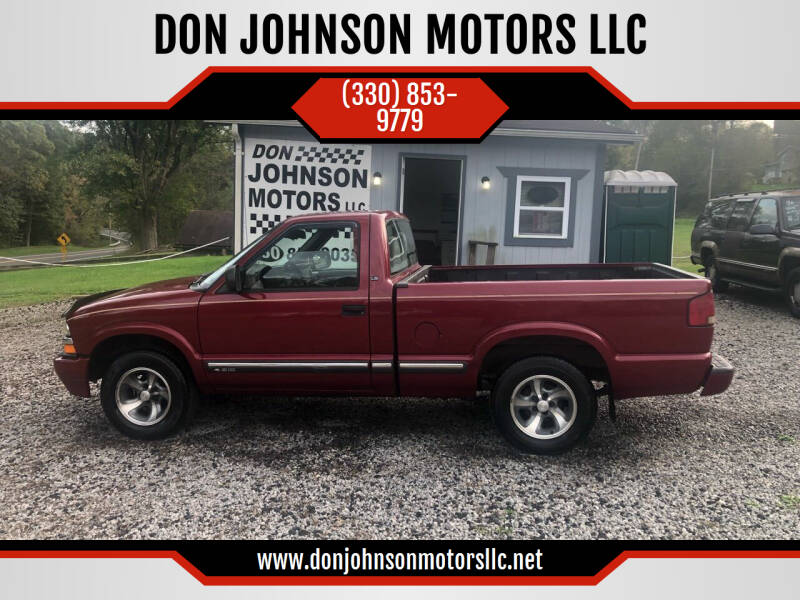 2001 Chevrolet S-10 for sale at DON JOHNSON MOTORS LLC in Lisbon OH