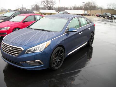 2015 Hyundai Sonata for sale at The Garage Auto Sales and Service in New Paris OH