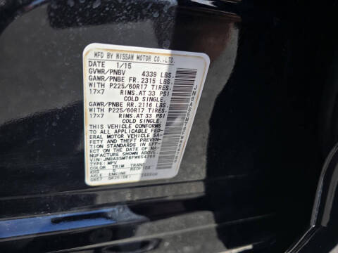 2015 Nissan Rogue Select S