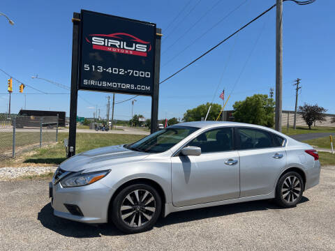 2017 Nissan Altima for sale at SIRIUS MOTORS INC in Monroe OH